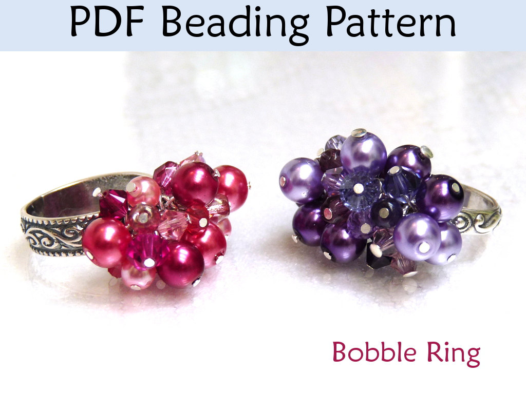 Beading Tutorial Pattern Ring Wire Working Project Simple Bead