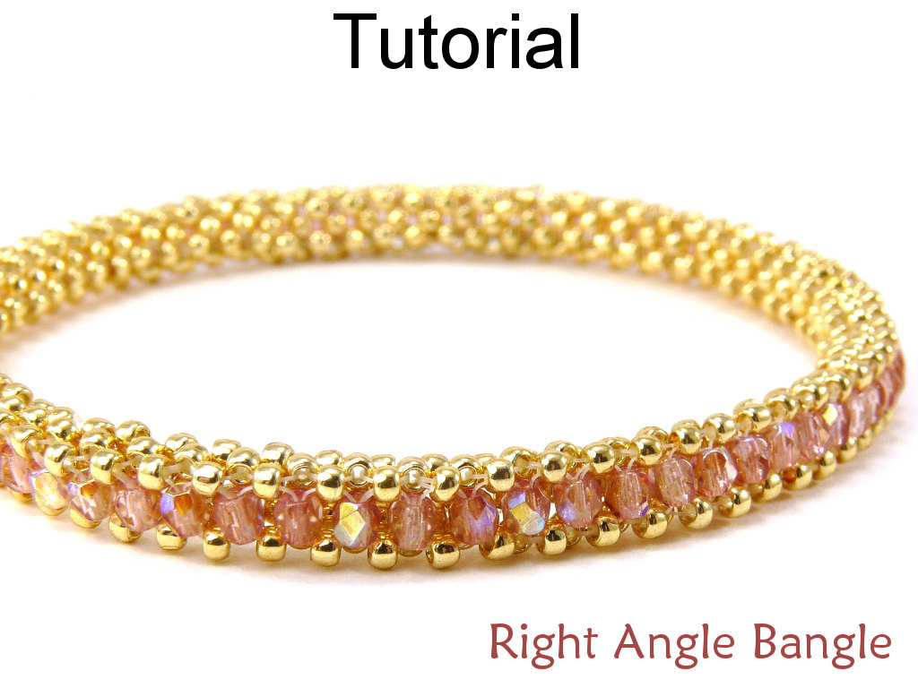 Beading Tutorial Pattern Bracelet Tubular Right Angle